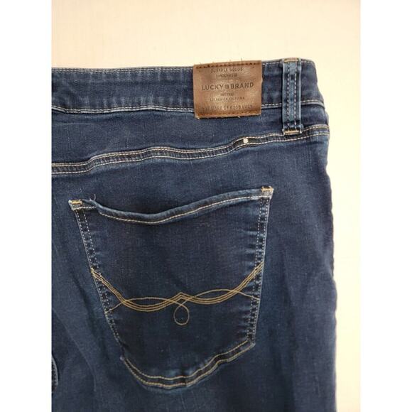 Lucky Brand Jeans Womens Plus 24W Emma Leggings Dark Was Stretch High Rise - Picture 10 of 12